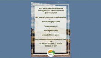 Felnőtt tanfolyamok a Szakiskolában