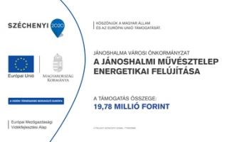 Jánoshalmi Művésztelep energetikai felújítása