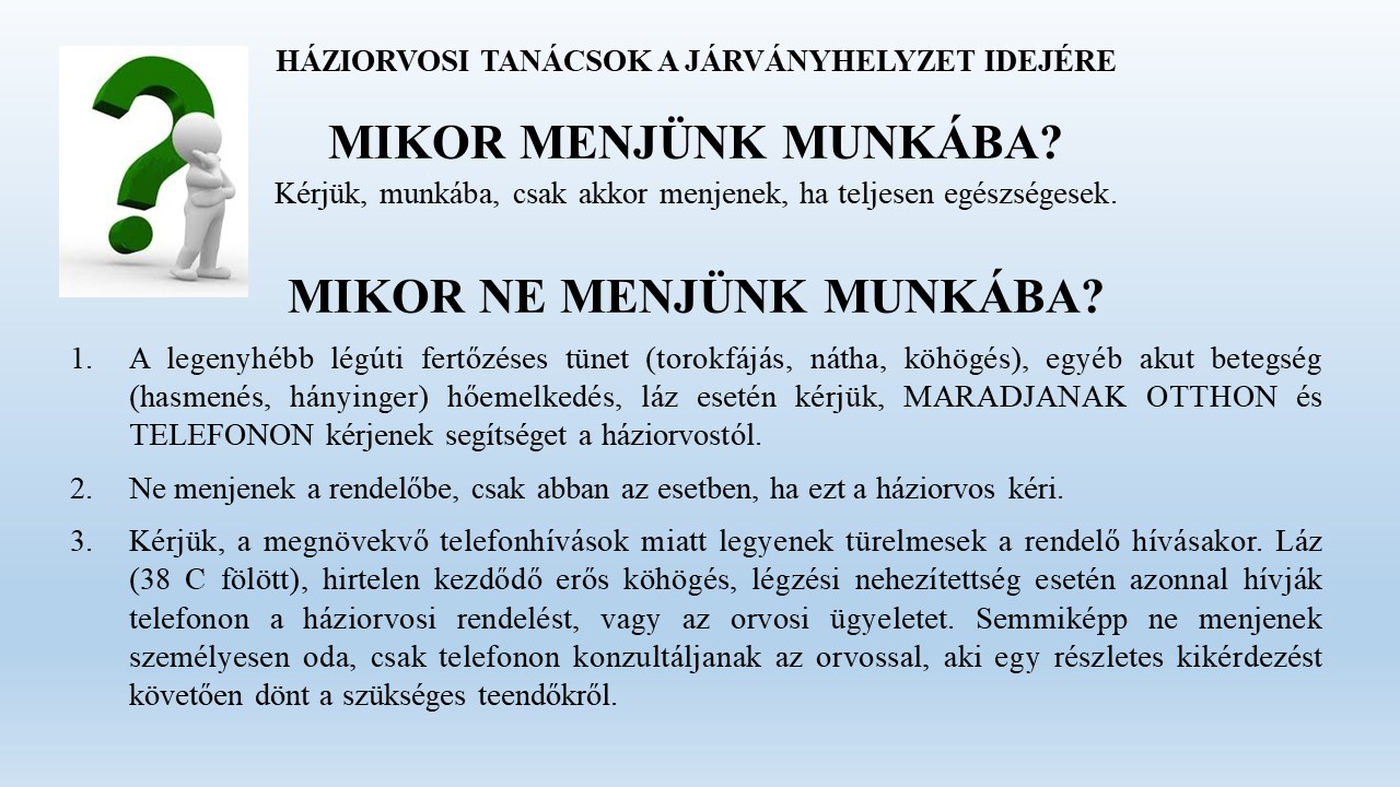A város Vezetése újra felhívja a figyelmet