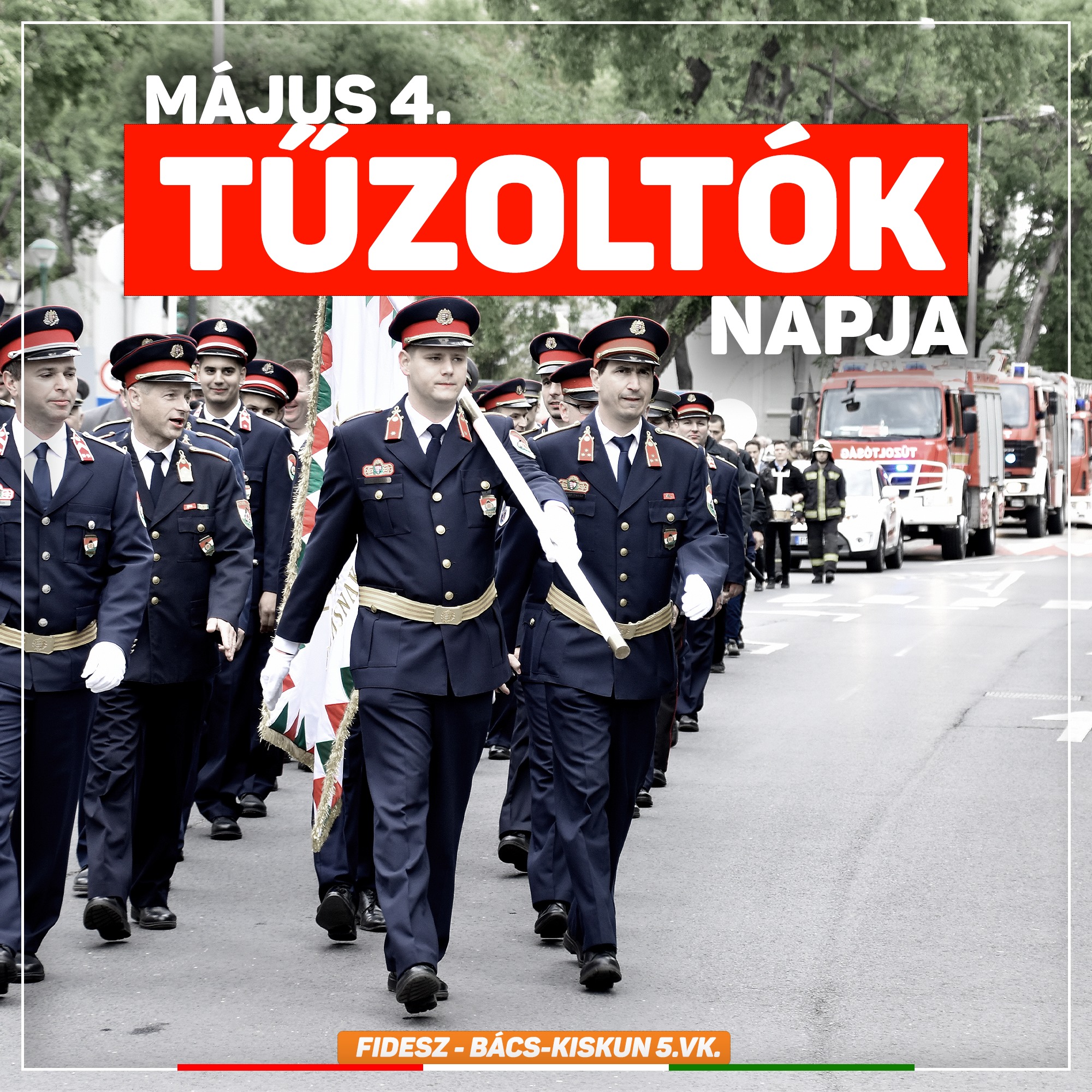 Ma van a tűzoltók napja