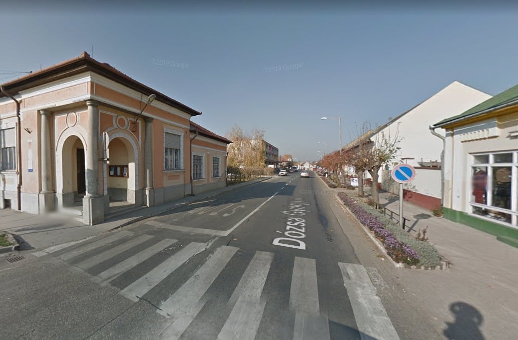 Dózsa Gy. u. egy szakaszának a felújítása