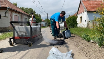 Önkormányzati tulajdonú utak kátyúzása
