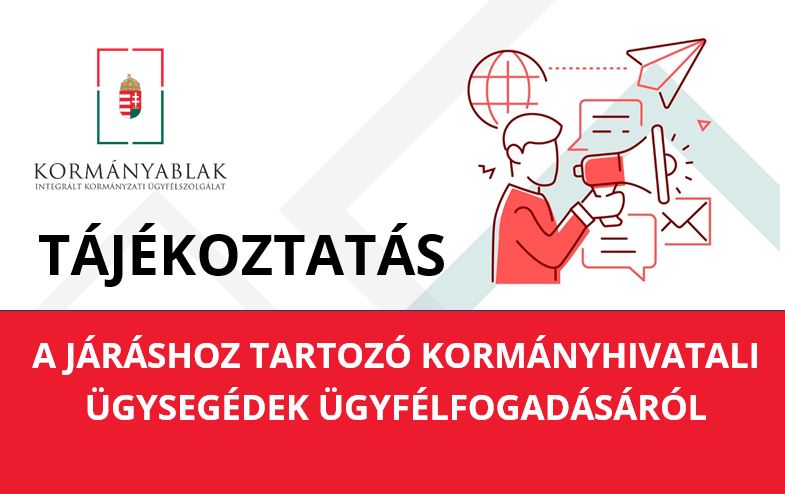 Ismét ügyfélsegédi ügyfélfogadás