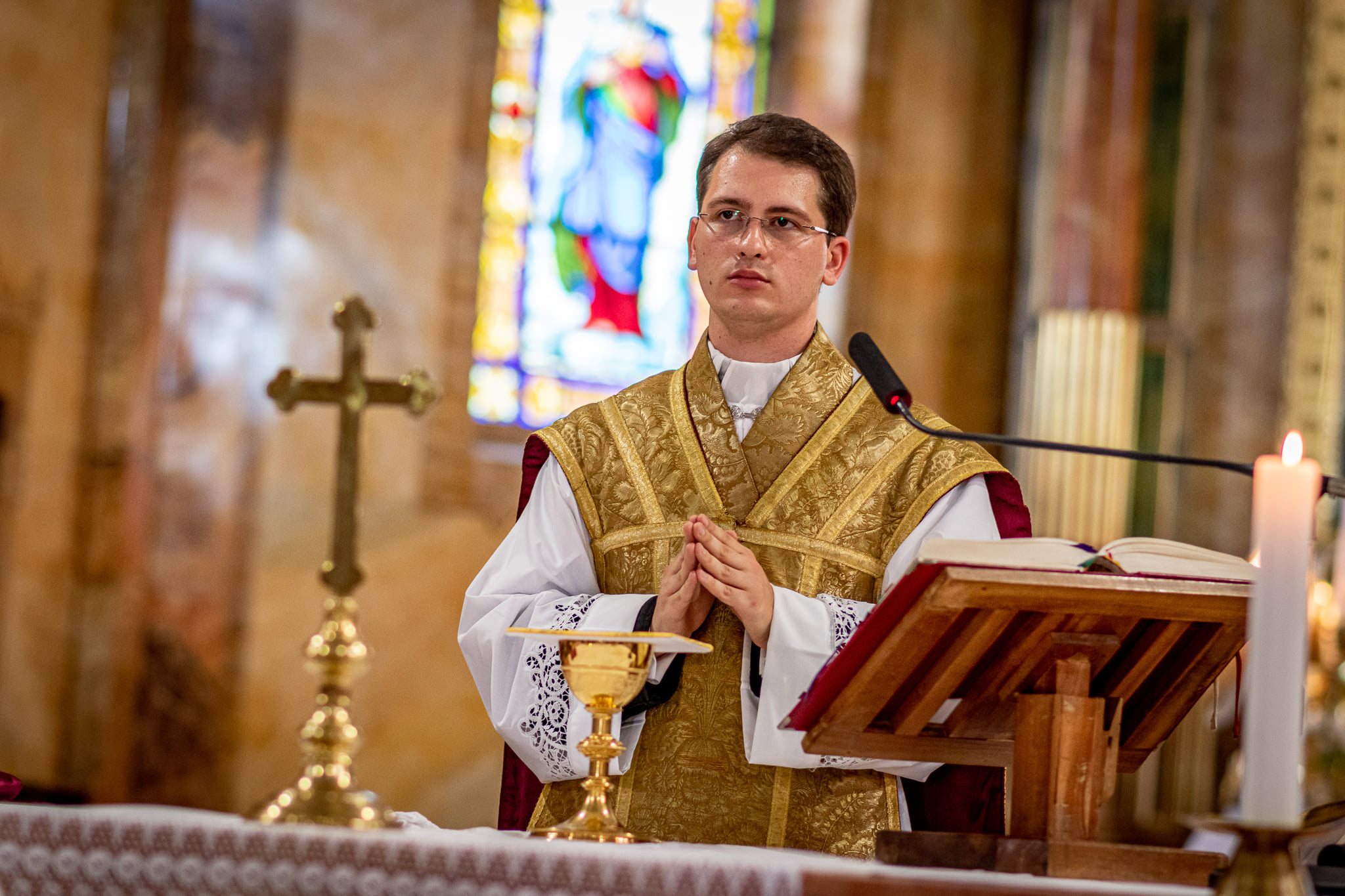 Tomaskovity Szabolcs atya újmiséje