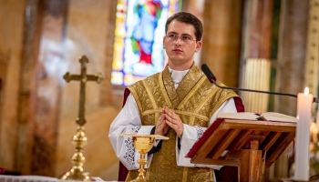 Tomaskovity Szabolcs atya újmiséje