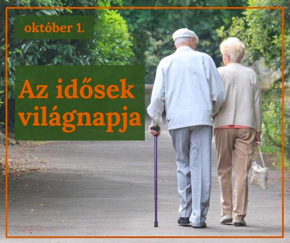 Isten éltesse az időseket!