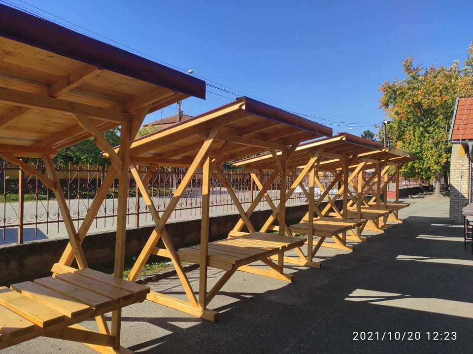 Új elárusító pavilonok - Városi Piac