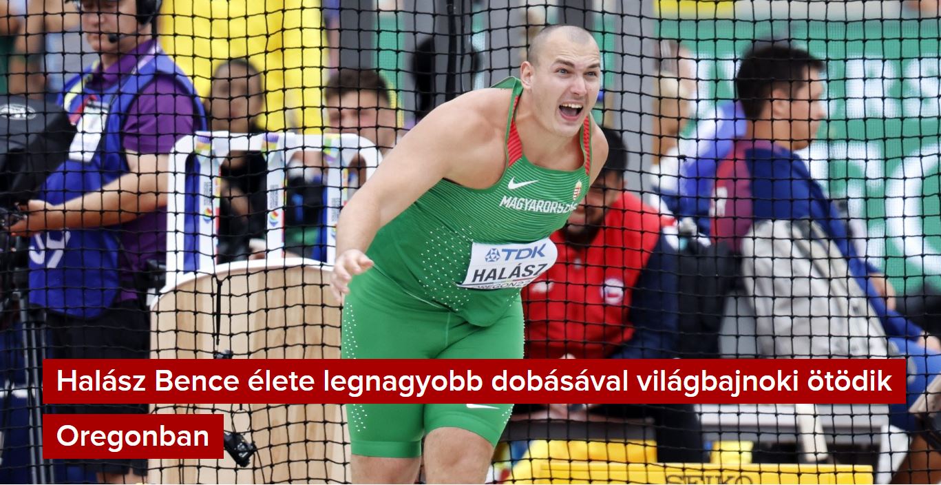 Halász Bence világbajnoki ötödik!