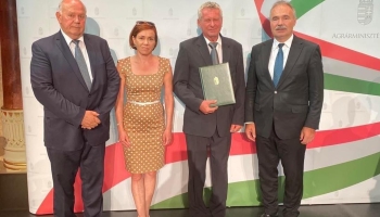 Zámbó Imre miniszteri elismerésben részesült
