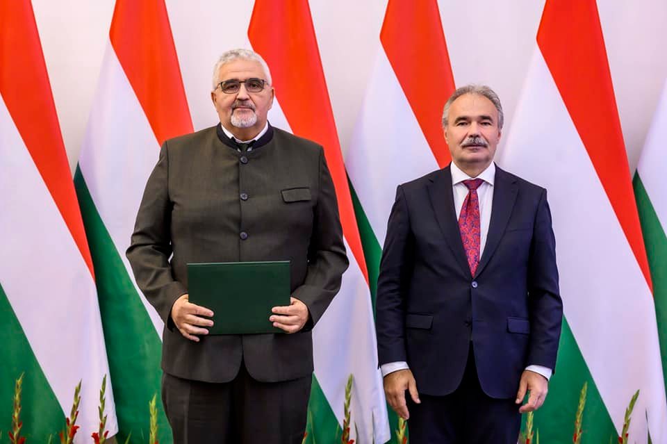 Rostás Róbert erdész magasrangú minisztériumi elismerésben részesült