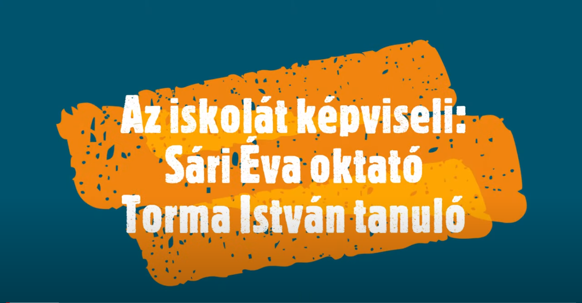 Sári Éva tanárnő és Torma István - Brüsszel