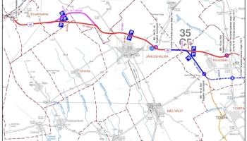 Közmeghallgatás - M9 autópálya kedd 10:30