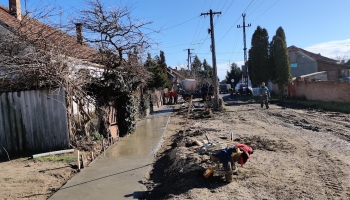 Folytatódik az Önkormányzat járdaépítési programja
