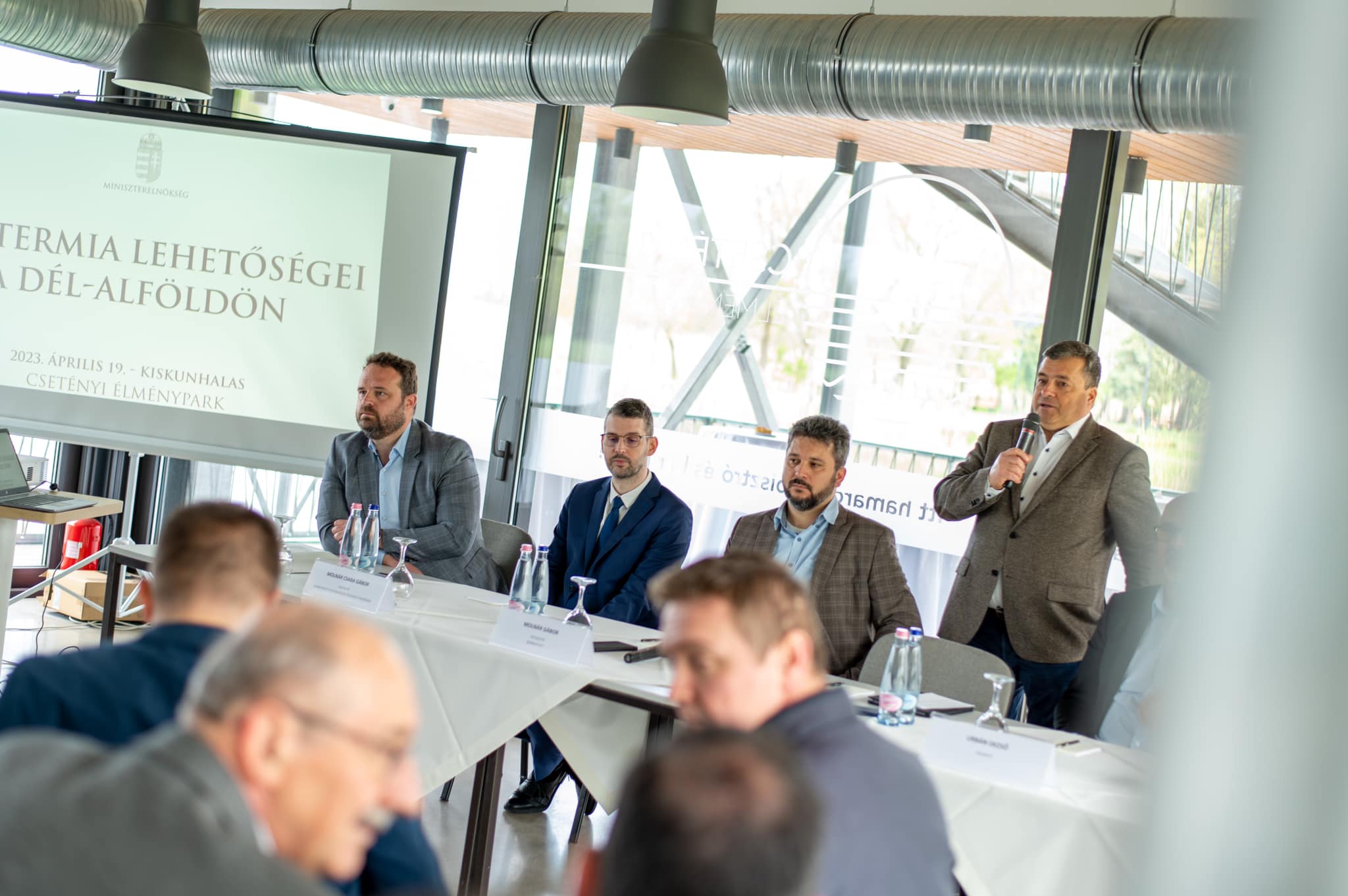 "Geotermia lehetőségei a Dél-Alföldön" - konferencia