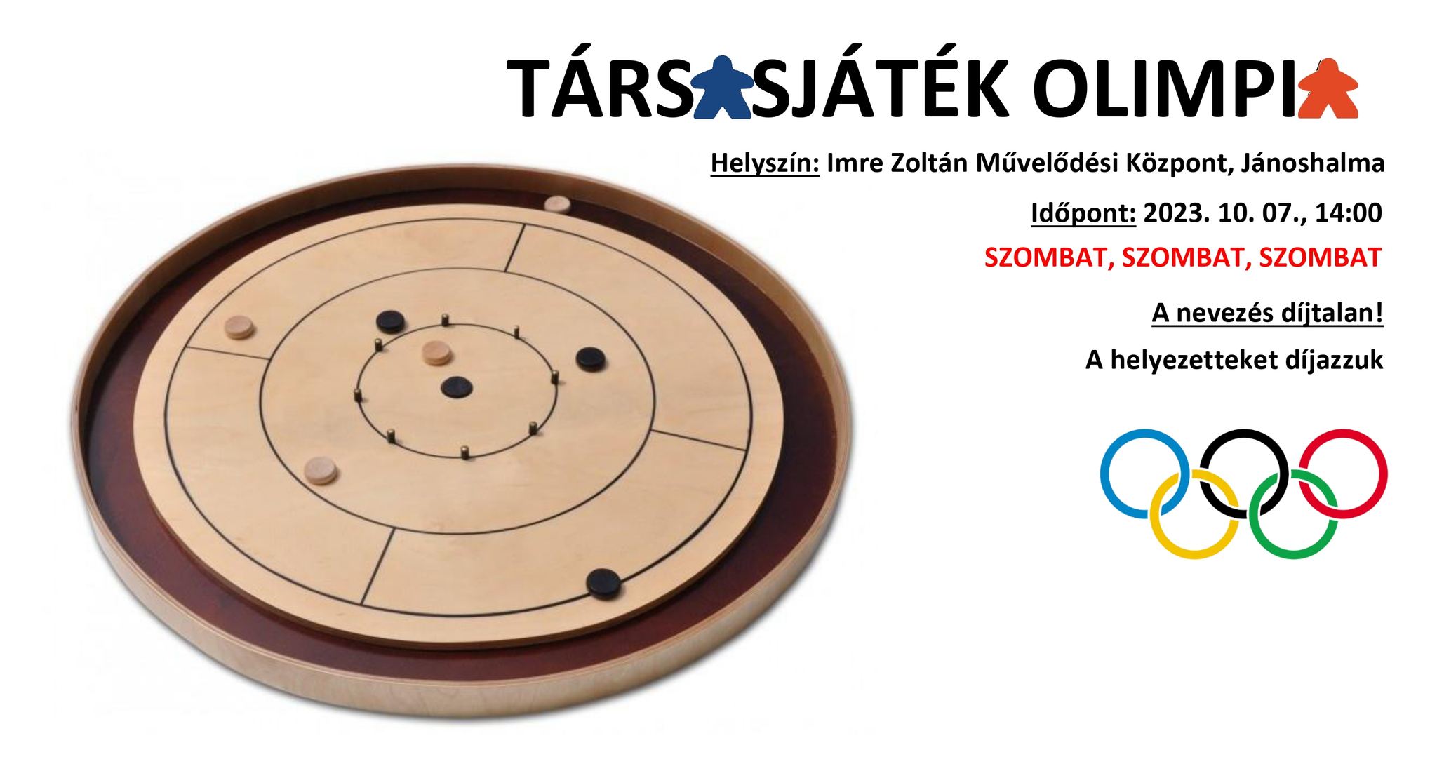 Társasjáték Olimpia! Gyere Te is játszani!