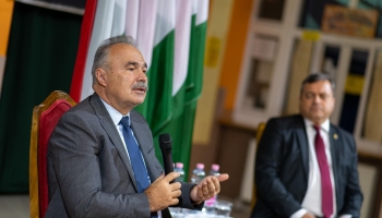 November 22-én dr. Nagy István agrárminiszter úr tartott előadást Jánoshalmán