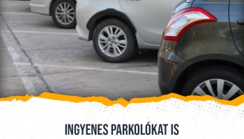 Ingyenes parkolók és két közterületi park kialakítása