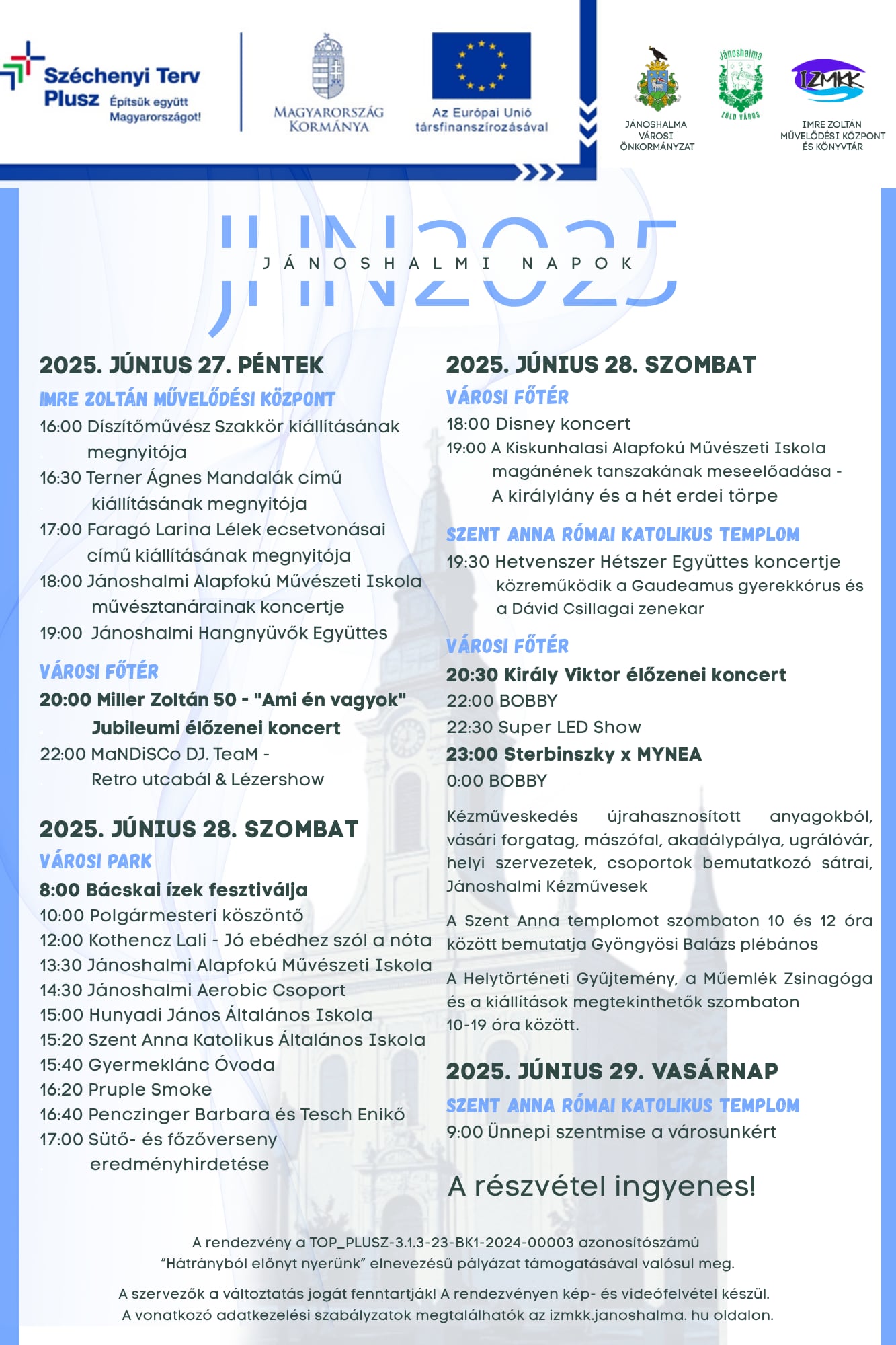 Jánoshalmi napok 2025