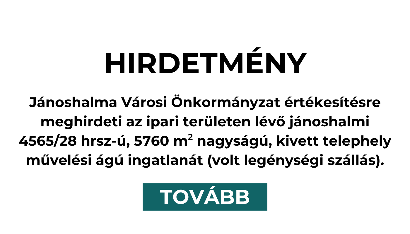 Hirdetmény - 4565/28 hszr