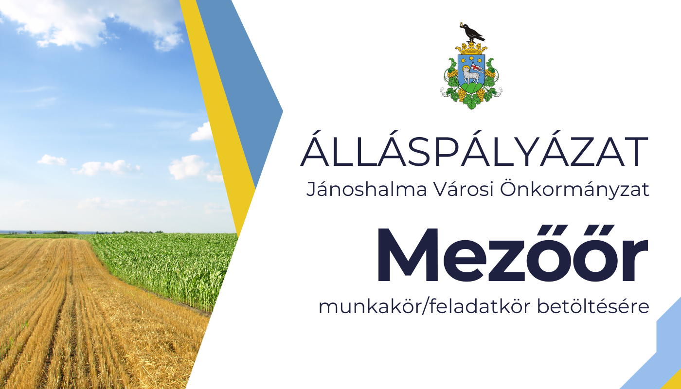 Álláspályázat Mezőőr