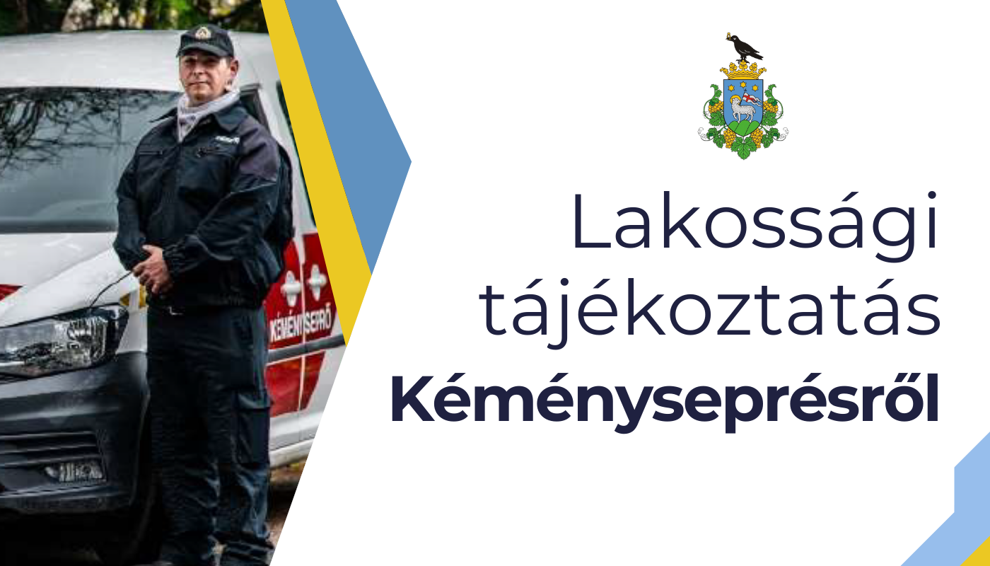 Lakossági tájékoztató kéményseprésről