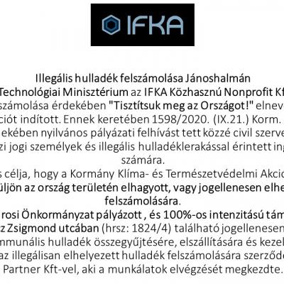 Illegális hulladék felszámolása Jánoshalmán - Kezdeti állapot