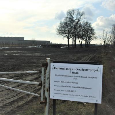Tisztítsuk meg az országot! - elkészült a terület megtisztítása